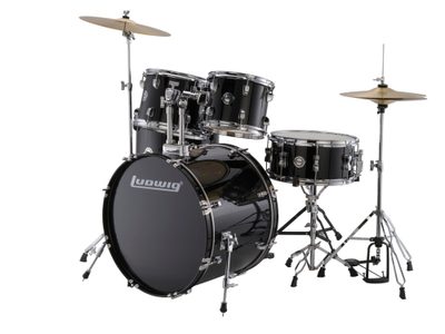 Ludwig LC17511 New Accent Drive Black