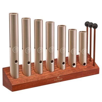 Meinl Sonic Energy 7-piece Wah-Wah Tube Chakra Set, 432 Hz