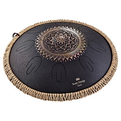 MEINL Sonic Energy Octave Steel Tongue Drum, Black