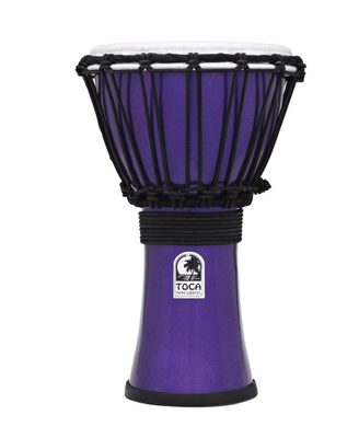 Toca Percussion TFCDJ-7MI ColorSound Djembe, 7"