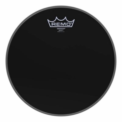 Remo BE-0010-ES Emperor Ebony 10"