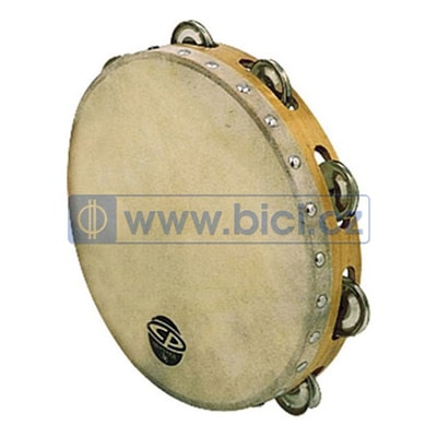 CP Tambourine with Head, 10"