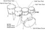 Tama MBS52RZS-MSL Starclassic Performer - Molten Steel Burst