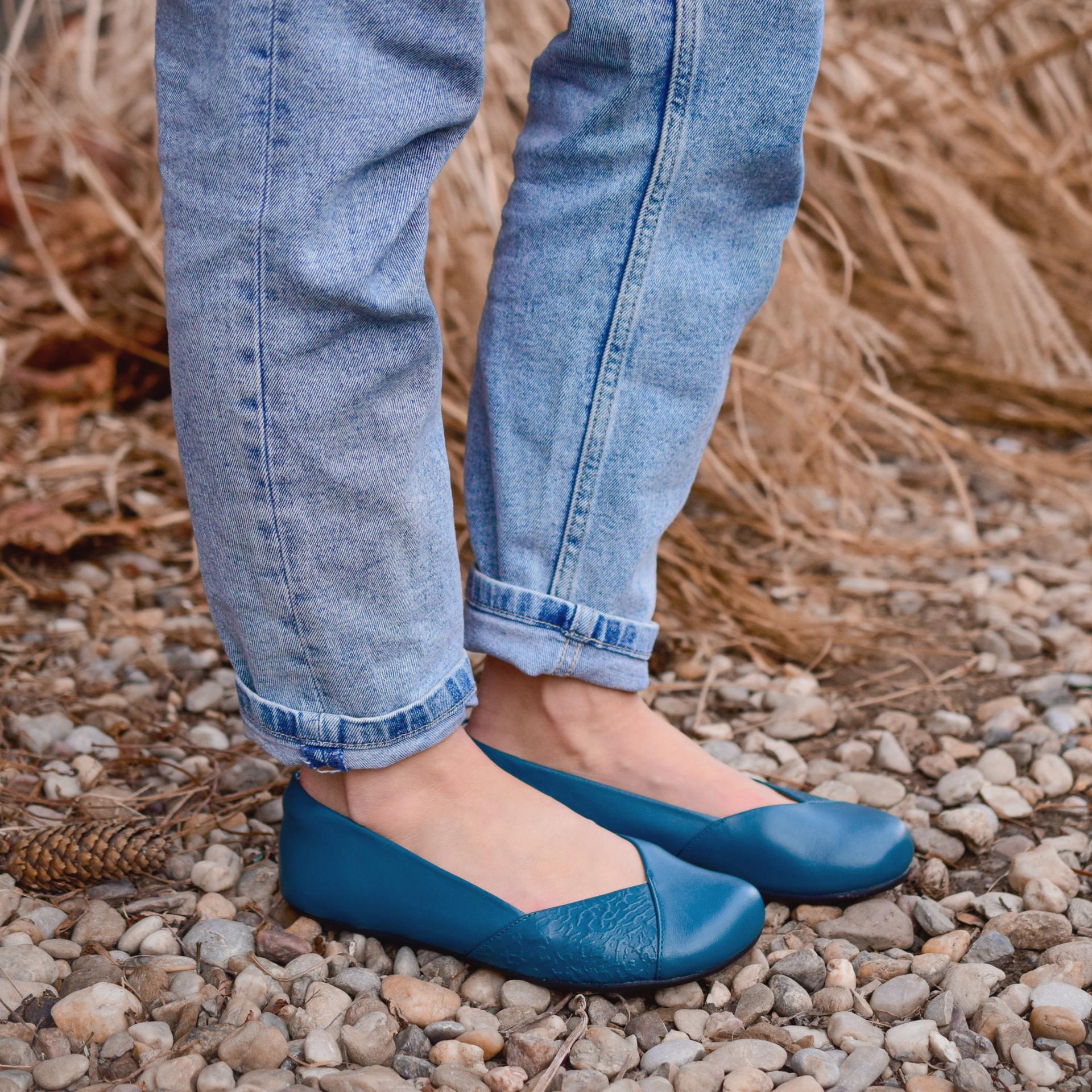 XERO SHOES PHOENIX Leather Teal