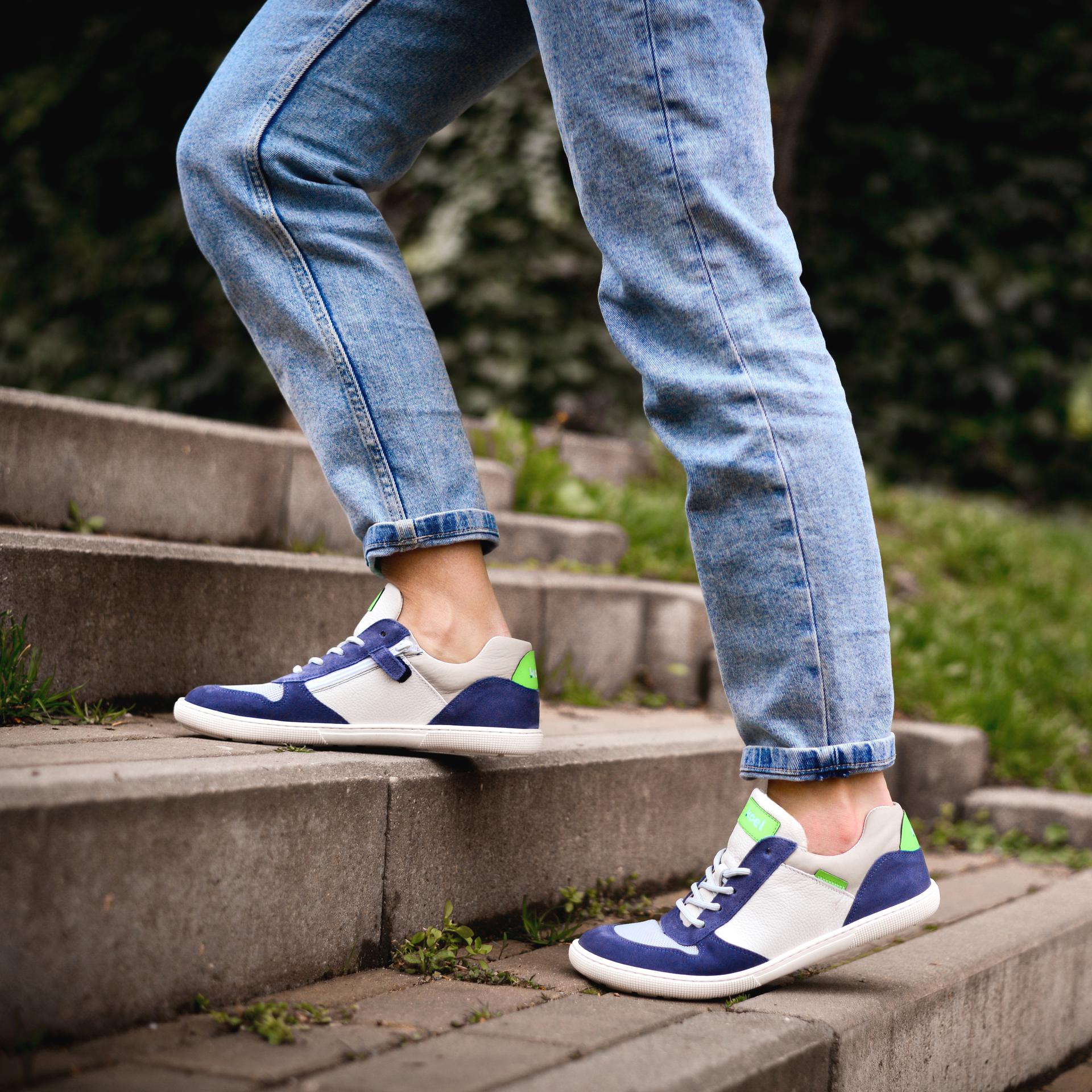 KOEL4kids TENISKY DATE NAPPA Blue White