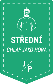 Střední chlap jako hora