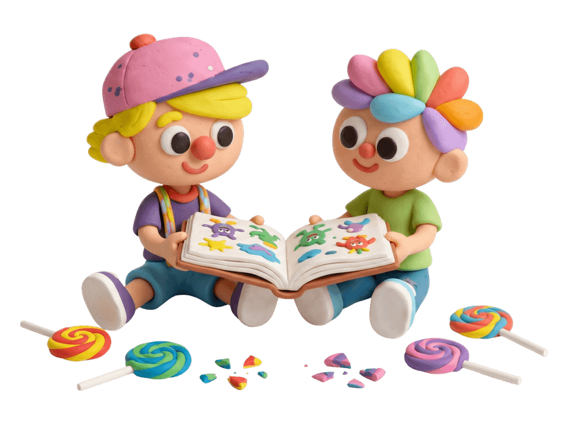 Maskot — Mamolína a Slizáček